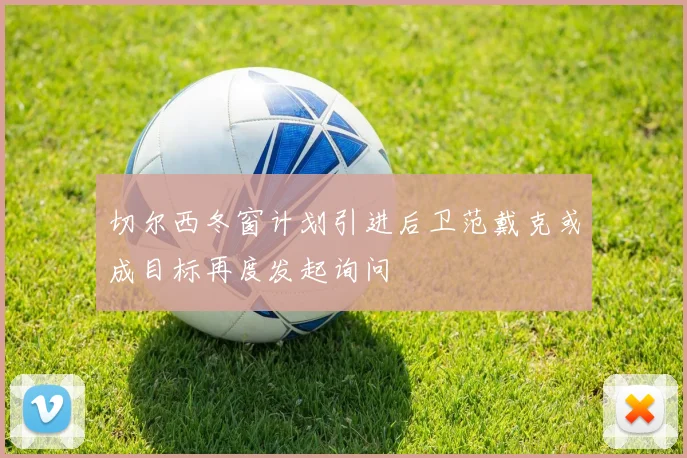 切尔西冬窗计划引进后卫范戴克或成目标再度发起询问