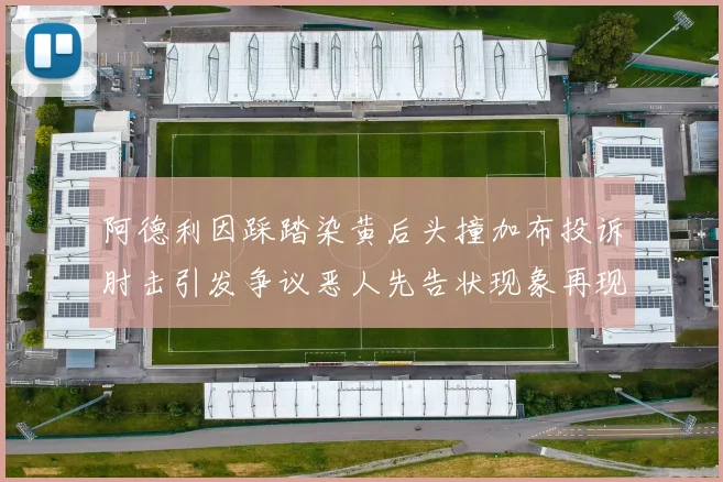 阿德利因踩踏染黄后头撞加布投诉肘击引发争议恶人先告状现象再现